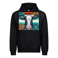 Black Cow Tumbler Urban Hoodie - CowCowDesign
