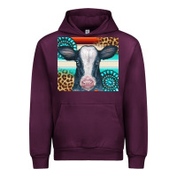 Mauve Wine Cow Tumbler Urban Hoodie - CowCowDesign