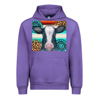 Tulip Cow Tumbler Urban Hoodie - CowCowDesign