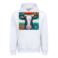White Cow Tumbler Urban Hoodie - CowCowDesign