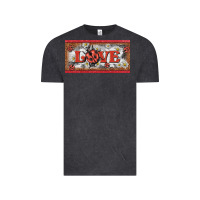 Vintage Black love ladybug    license plate template Vintage Tee - BarkalooDesign