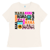 Bone mama gemstone sunflower Ladies Tee - texasbilliewilder