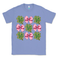 Colony Blue clover bow Classic Tee - CowhideDigitalArt