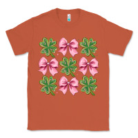 Copper clover bow Classic Tee - CowhideDigitalArt