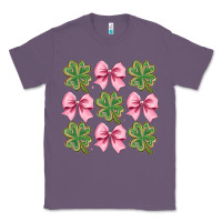 Lavender clover bow Classic Tee - CowhideDigitalArt