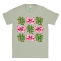 Matcha clover bow Classic Tee - CowhideDigitalArt