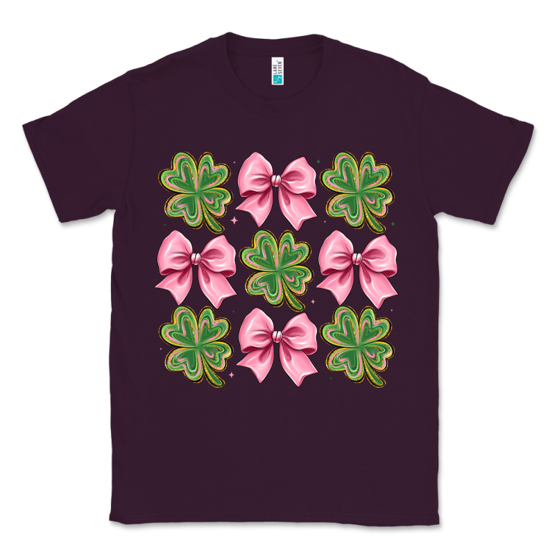 Clover Bow Classic Tee by CowhideDigitalArt | Teevron