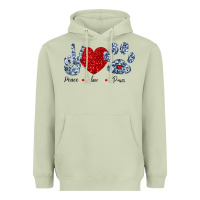 Matcha Peace Love Paws Heavyweight Hoodie - Bettercallsaul