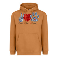 Meerkat Peace Love Paws Heavyweight Hoodie - Bettercallsaul