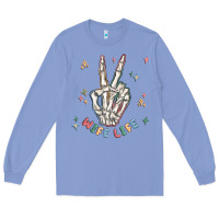Colony Blue wife life Long Sleeve Tee - MaliasSmallBusiness