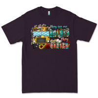 Plum They See Me Rollin' They Waiting Premium Tee - CowhideDigitalArt