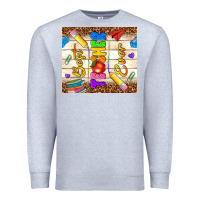 Heather Grey best teacher ever Premium Sweatshirt - NancyCooperArtShop