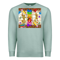 Seafoam best teacher ever Premium Sweatshirt - NancyCooperArtShop