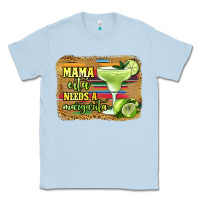 Dusty Blue mama cita needs a margarita Classic Tee - Jasminsmagicworld