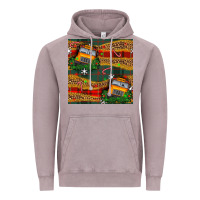 Vintage Zinc christmas school bus seamless pattern Vintage Hoodie - BundleAndBundleShop