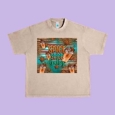 Spice Spice Baby Pumpkin Spice Latte Urban Heavy Tee Designed By Jasminsmagicworld