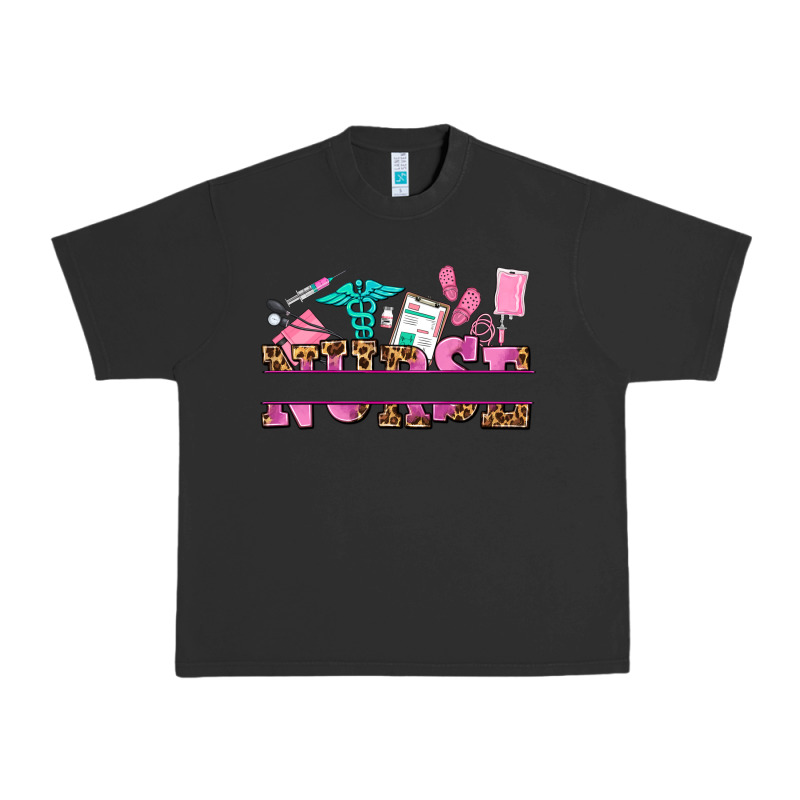 Nurse Custom Name Urban Heavy Tee by AdoDesignShop | Teevron