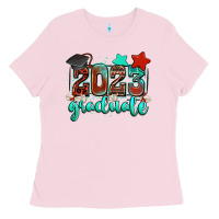 Bubblegum Pink 2023 graduate Ladies Tee - Zillion Design Studio
