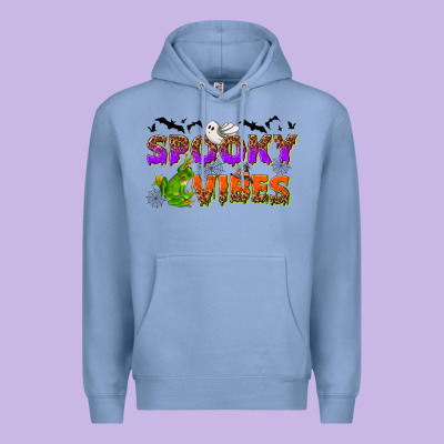 Spooky Vibes Premium Hoodie Designed By Nancycooperartshop