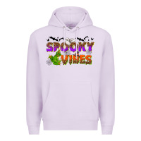 Lilac Spooky vibes Premium Hoodie - NancyCooperArtShop