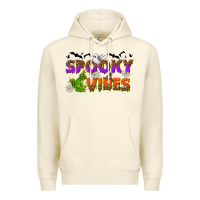 Sandshell Spooky vibes Premium Hoodie - NancyCooperArtShop