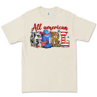 Bone All American girl Premium Tee - Neo Western