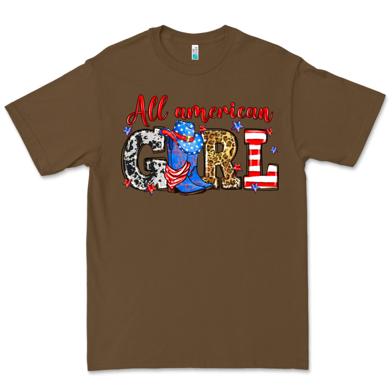 All American Girl Premium Tee by Neo Western | Teevron