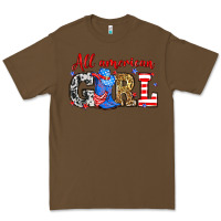 Cacao All American girl Premium Tee - Neo Western