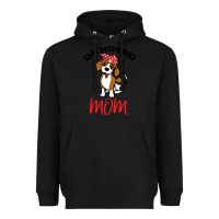 Black Dachshund Mom Heavyweight Hoodie - Bettercallsaul
