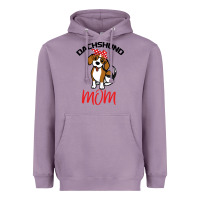 Lavender Dachshund Mom Heavyweight Hoodie - Bettercallsaul