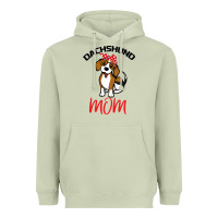 Matcha Dachshund Mom Heavyweight Hoodie - Bettercallsaul