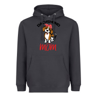 Smoke Dachshund Mom Heavyweight Hoodie - Bettercallsaul