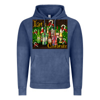 Vintage Denim Christmas cocktail Vintage Hoodie - AdoDesignShop