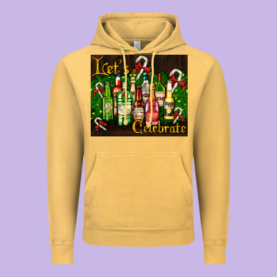 Christmas Cocktail Vintage Hoodie Designed By Adodesignshop
