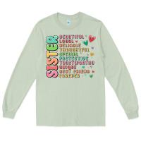 Matcha sister beautiful loyal reliable Long Sleeve Tee - MaliasSmallBusiness