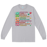 Moon Dust sister beautiful loyal reliable Long Sleeve Tee - MaliasSmallBusiness