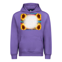 Tulip Serape Bleached Sunflowers Leopard Background Urban Hoodie - CowCowDesign