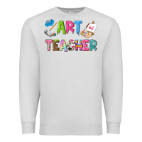 Dove Grey art teacher Premium Sweatshirt - NancyCooperArtShop