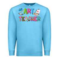 Ocean Blue art teacher Premium Sweatshirt - NancyCooperArtShop
