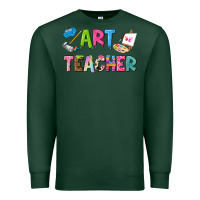 Sports Green art teacher Premium Sweatshirt - NancyCooperArtShop