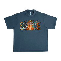 Midnight Navy pumpkin spice latte Urban Heavy Tee - Jasminsmagicworld
