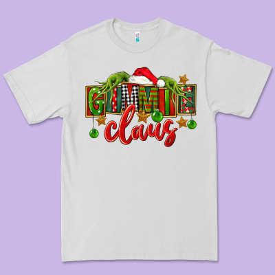Christmas Gimmie Claus Premium Tee Designed By Fadigitalartstudio