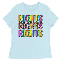 Rights Rights Rights (pride) Ladies Tee | Teevron