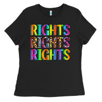 Black rights rights rights (pride) Ladies Tee - Zillion Design Studio