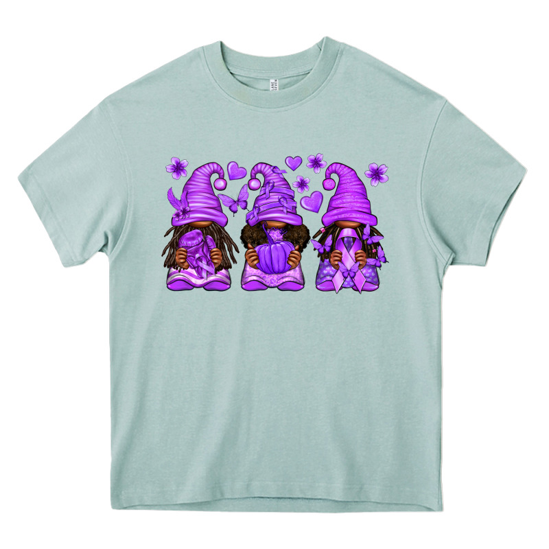 Domestic Violence Warrior Afro Gnomes Heavy Core Tee by texasbilliewilder | Teevron