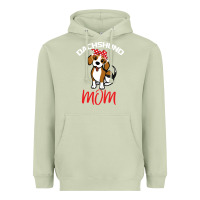 Matcha Dachshund Mom Heavyweight Hoodie - Bettercallsaul