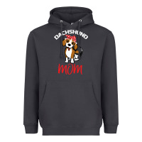Smoke Dachshund Mom Heavyweight Hoodie - Bettercallsaul