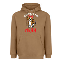 Toasted Coconut Dachshund Mom Heavyweight Hoodie - Bettercallsaul