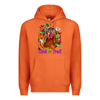 Carrot Chick or treat Halloween Premium Hoodie - NancyCooperArtShop
