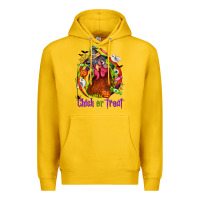 Lemon Chick or treat Halloween Premium Hoodie - NancyCooperArtShop